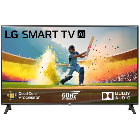 LG 80 cm (32 inches) HD Ready Smart LED TV 32LM563BPTC (Dark Iron Gray)